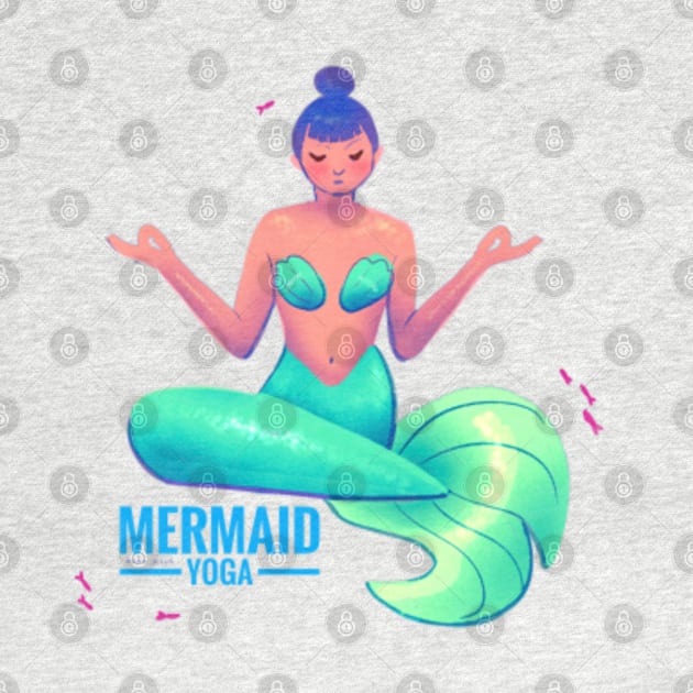 Mermaid yoga by Mard_Illus